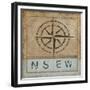 Compass Rose II-Karen Williams-Framed Giclee Print