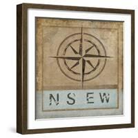 Compass Rose II-Karen Williams-Framed Giclee Print