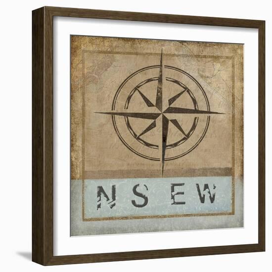 Compass Rose II-Karen Williams-Framed Giclee Print