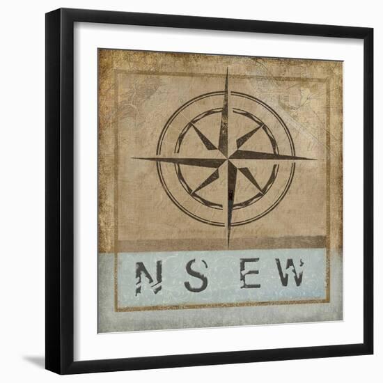 Compass Rose II-Karen Williams-Framed Giclee Print