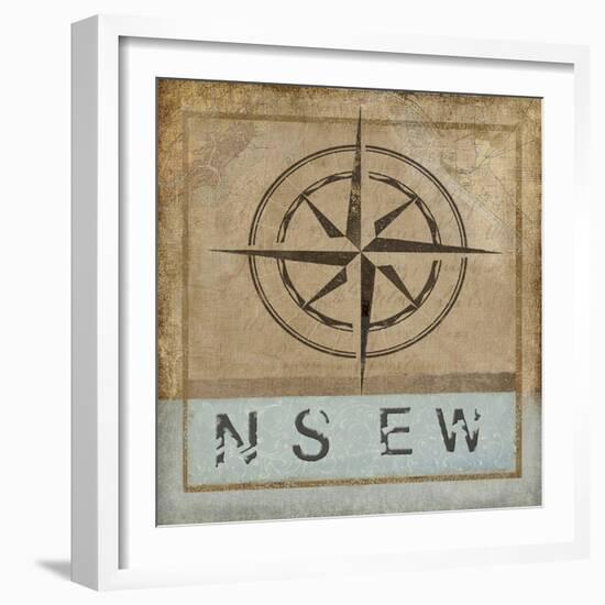 Compass Rose II-Karen Williams-Framed Giclee Print