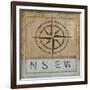 Compass Rose II-Karen Williams-Framed Giclee Print