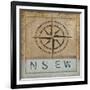 Compass Rose II-Karen Williams-Framed Giclee Print