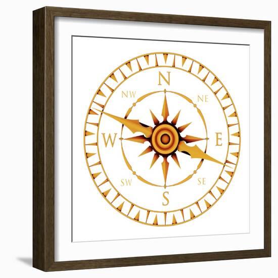 Compass Rose-PASIEKA-Framed Premium Photographic Print