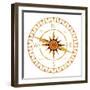 Compass Rose-PASIEKA-Framed Premium Photographic Print