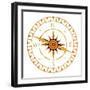 Compass Rose-PASIEKA-Framed Premium Photographic Print