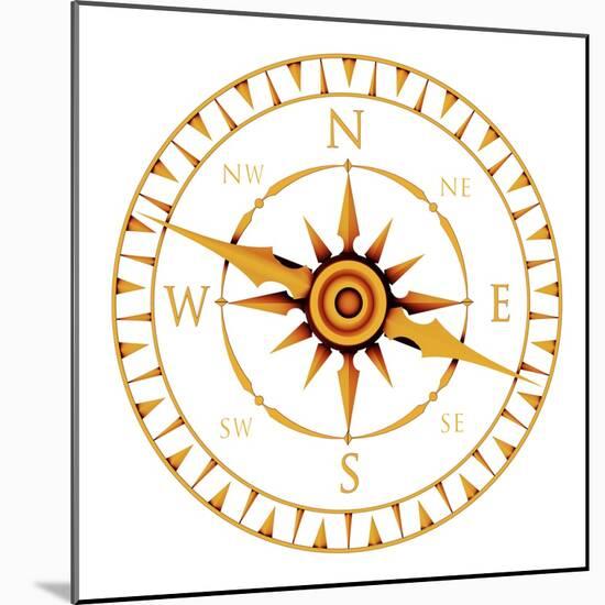 Compass Rose-PASIEKA-Mounted Premium Photographic Print