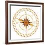 Compass Rose-PASIEKA-Framed Photographic Print