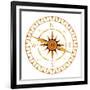 Compass Rose-PASIEKA-Framed Photographic Print