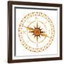 Compass Rose-PASIEKA-Framed Photographic Print