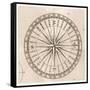 Compass Rose-null-Framed Stretched Canvas