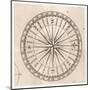 Compass Rose-null-Mounted Art Print