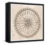 Compass Rose-null-Framed Stretched Canvas