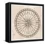 Compass Rose-null-Framed Stretched Canvas