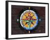 Compass-Design Turnpike-Framed Giclee Print