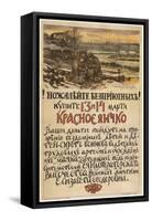 Compassion for the Homeless! Buy the Red Egg on March 13-14, 1915, 1915-Appolinari Mikhaylovich Vasnetsov-Framed Stretched Canvas