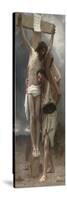 Compassion !-William Adolphe Bouguereau-Stretched Canvas