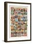 Compendium of Travel Posters-null-Framed Art Print