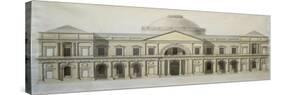 Competition Design for the Royal Exchange Building in Dublin, C.1769-Thomas Sandby-Stretched Canvas