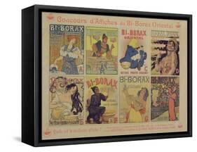 Competition for Best Poster Advertising the French Cleaning Agent 'Bi-Borax Oriental', 1898-null-Framed Stretched Canvas