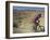 Competitiors in Mount Sodom International Mountain Bike Race, Dead Sea Area, Israel, Middle East-Eitan Simanor-Framed Photographic Print