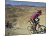 Competitiors in Mount Sodom International Mountain Bike Race, Dead Sea Area, Israel, Middle East-Eitan Simanor-Mounted Photographic Print