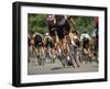 Competitive Cycling-null-Framed Photographic Print