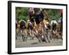 Competitive Cycling-null-Framed Photographic Print