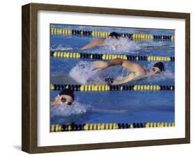 Competitive Swimming-null-Framed Photographic Print