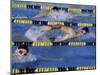 Competitive Swimming-null-Mounted Photographic Print