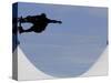 Competitor Performs During a Vertical International Skateboard Competition in Rio De Janeiro-null-Stretched Canvas