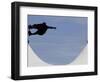 Competitor Performs During a Vertical International Skateboard Competition in Rio De Janeiro-null-Framed Photographic Print