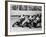 Competitors in a Dirt Track Race, America-null-Framed Photographic Print