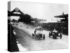 Competitors in the French Grand Prix, Strasbourg, 1922-null-Stretched Canvas