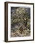 Compleat Angler, Bank-Arthur Rackham-Framed Art Print