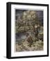 Compleat Angler, Bank-Arthur Rackham-Framed Art Print