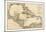 Complete Map of the West Indies, c.1776-Robert Sayer-Mounted Art Print
