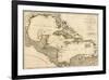 Complete Map of the West Indies, c.1776-Robert Sayer-Framed Art Print