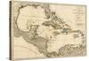 Complete Map of the West Indies, c.1776-Robert Sayer-Stretched Canvas