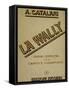 Complete Sheet Music of La Wally, Opera by Alfredo Catalani-null-Framed Stretched Canvas