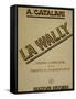 Complete Sheet Music of La Wally, Opera by Alfredo Catalani-null-Framed Stretched Canvas