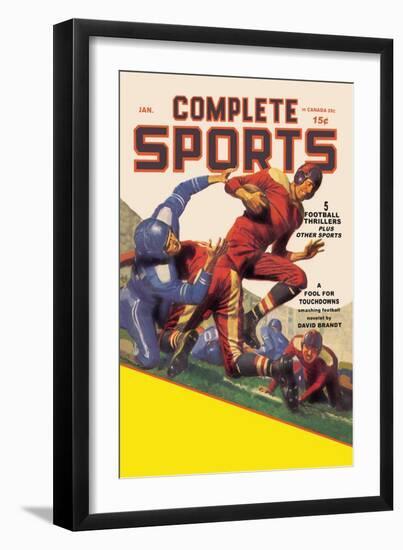 Complete Sports-null-Framed Art Print
