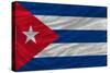 Complete Waved National Flag Of Cuba For Background-vepar5-Stretched Canvas