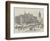 Completed Buildings of the People's Palace, Mile End Road, East London-Frank Watkins-Framed Giclee Print