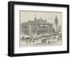 Completed Buildings of the People's Palace, Mile End Road, East London-Frank Watkins-Framed Giclee Print