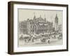 Completed Buildings of the People's Palace, Mile End Road, East London-Frank Watkins-Framed Giclee Print