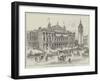 Completed Buildings of the People's Palace, Mile End Road, East London-Frank Watkins-Framed Giclee Print