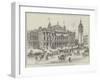 Completed Buildings of the People's Palace, Mile End Road, East London-Frank Watkins-Framed Giclee Print