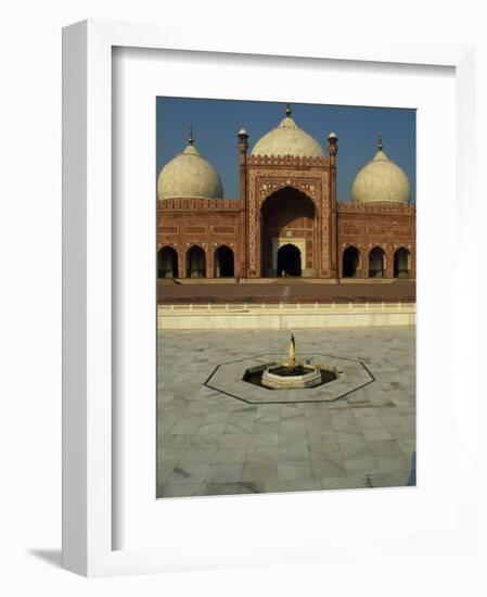 Completed by Mughal Emperor Aurangzeb, Badshahi Mosque Can Accommodate 60, 000 Worshippers-Amar Grover-Framed Photographic Print