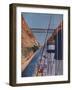 'Completed in 1893, the Corinth Canal', 1937-Unknown-Framed Giclee Print